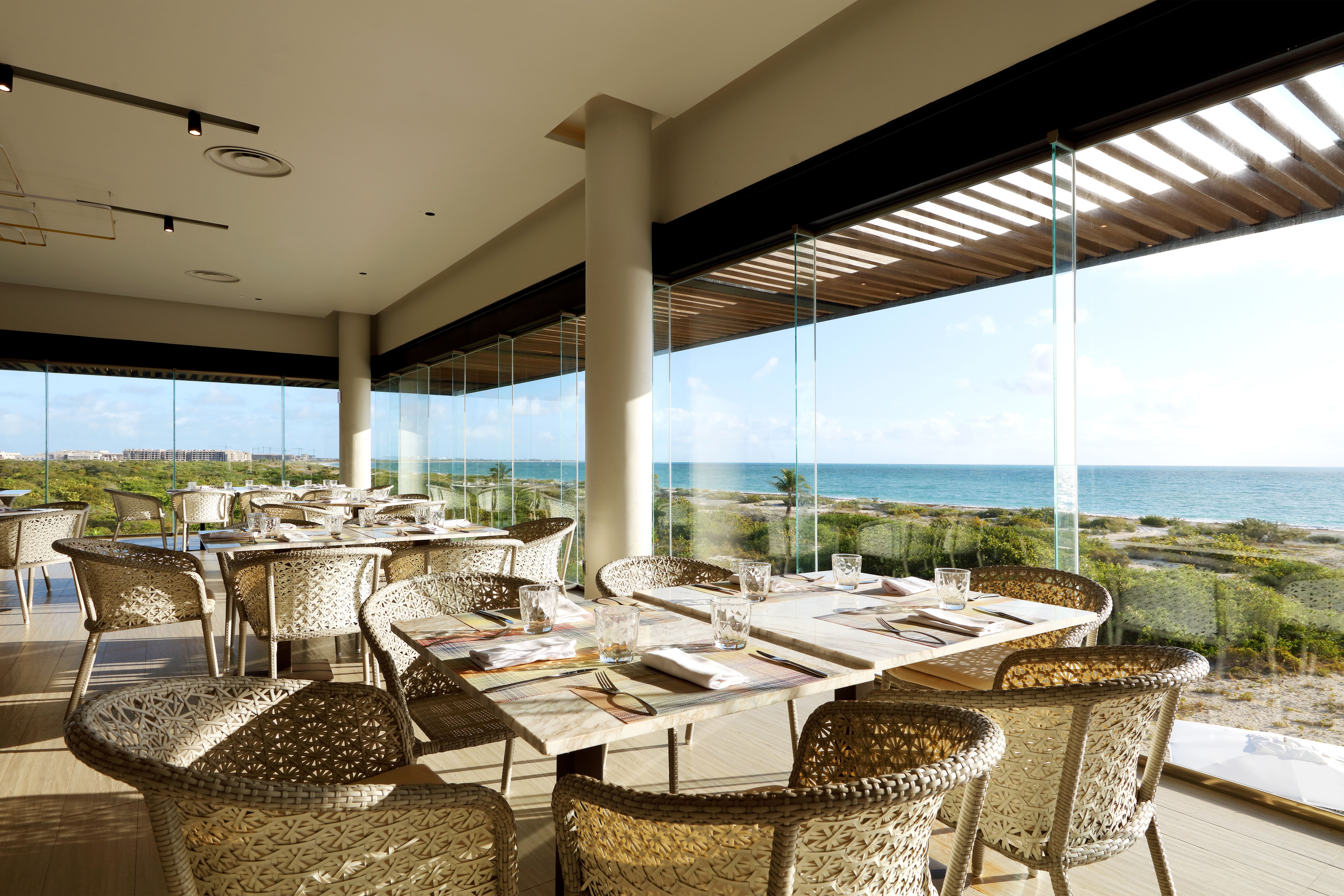 TRS Coral Costa Mujeres, a Registry Collection Hotel restaurant in Cancun, Other than US/Canada