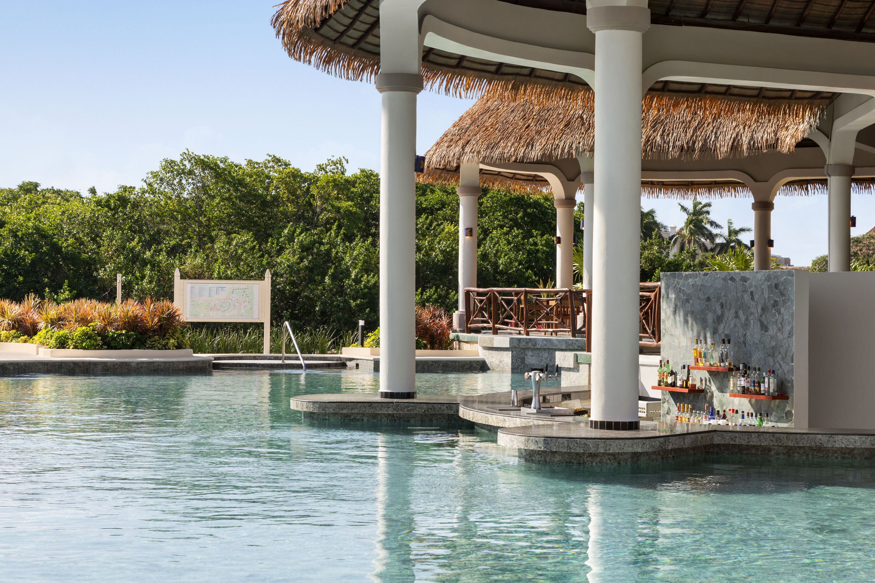 Pool bar at the Grand Palladium Select WhiteSand Resort & Spa All Inclusive in Riviera Maya, Other than US/Canada