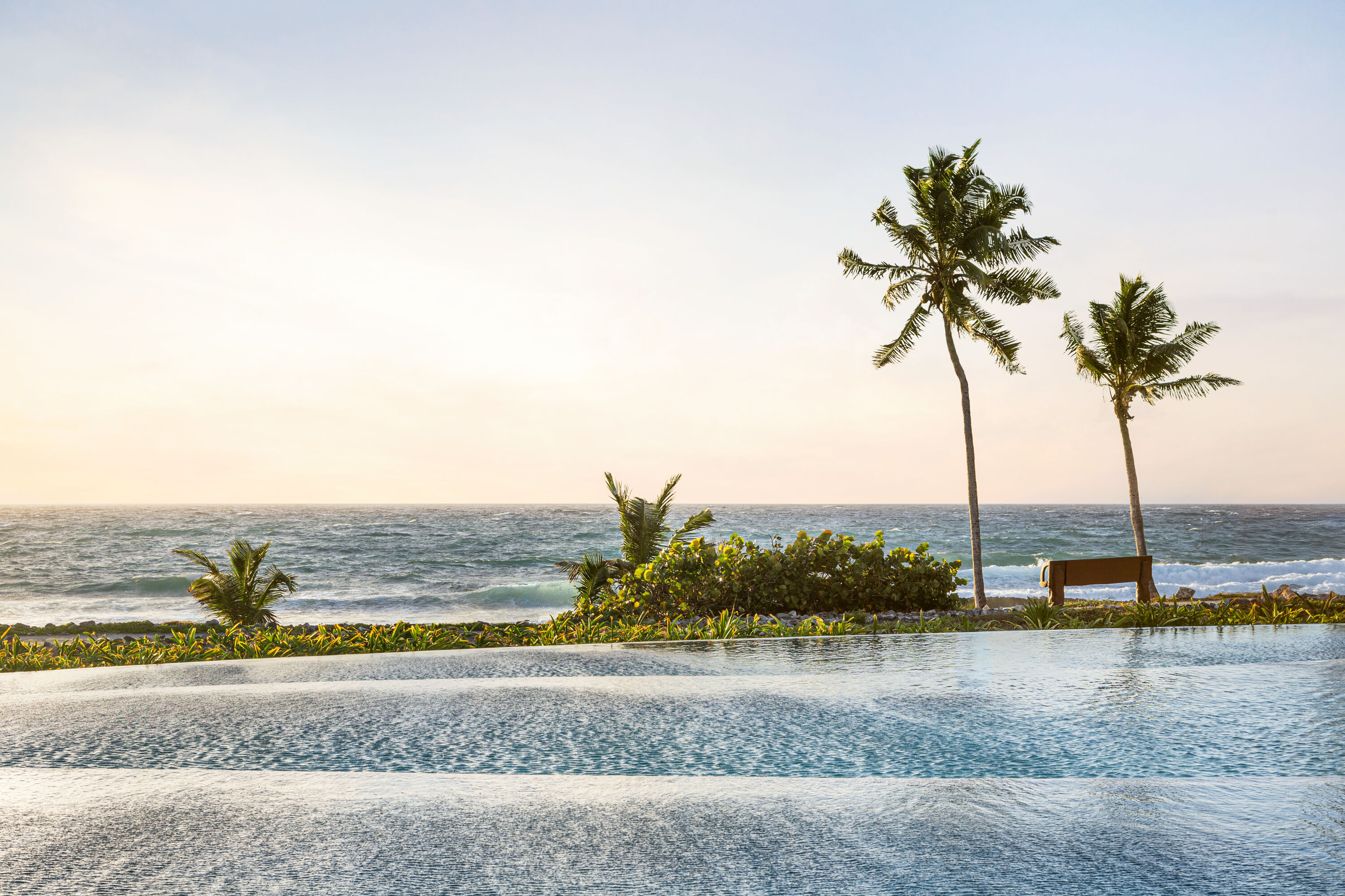Infinity pool at the TRS Yucatan Riviera Maya, Adults Only - All Inclusive Resort in Riviera Maya, Other than US/Canada