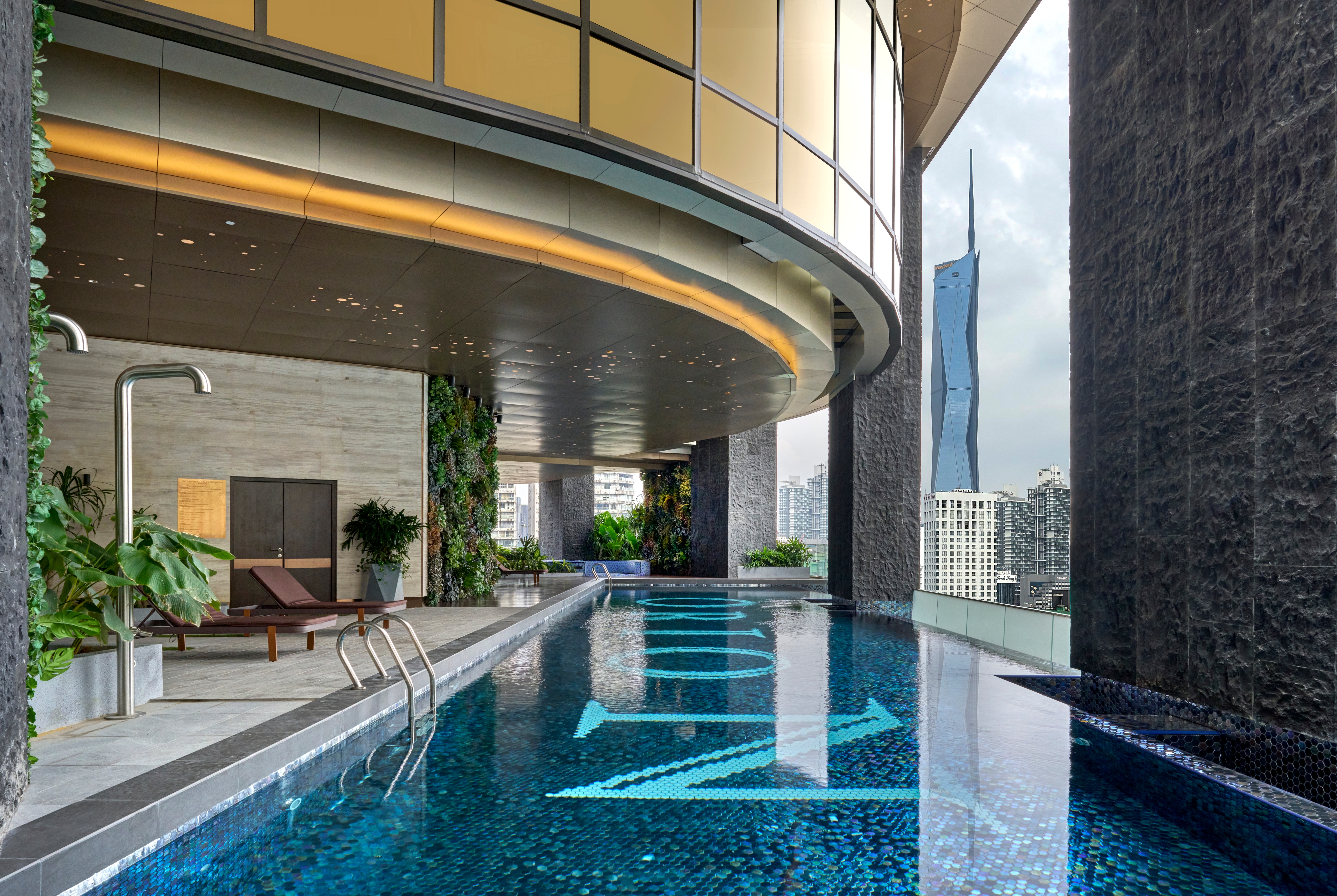 Infinity pool at the The Orion Kuala Lumpur, a Registry Collection Hotel in Kuala Lumpur, Other than US/Canada