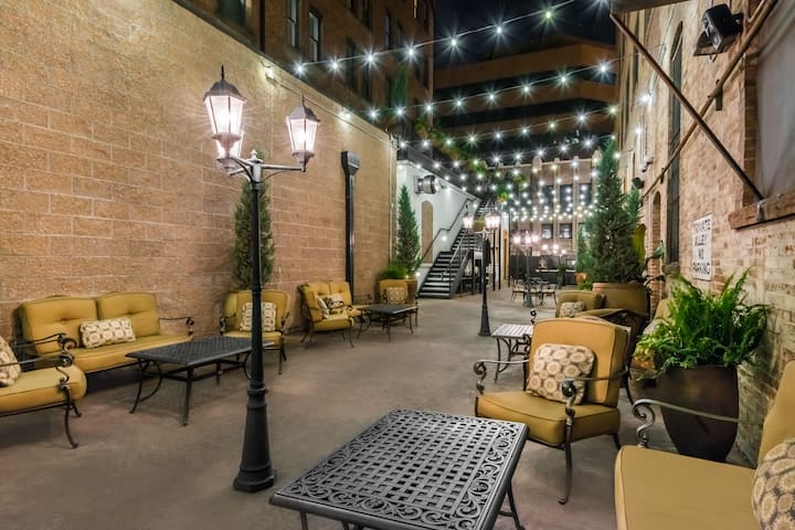 Bar at The Mining Exchange in Colorado Springs, Colorado