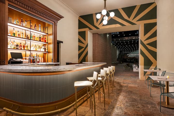 Bar at The Mining Exchange in Colorado Springs, Colorado