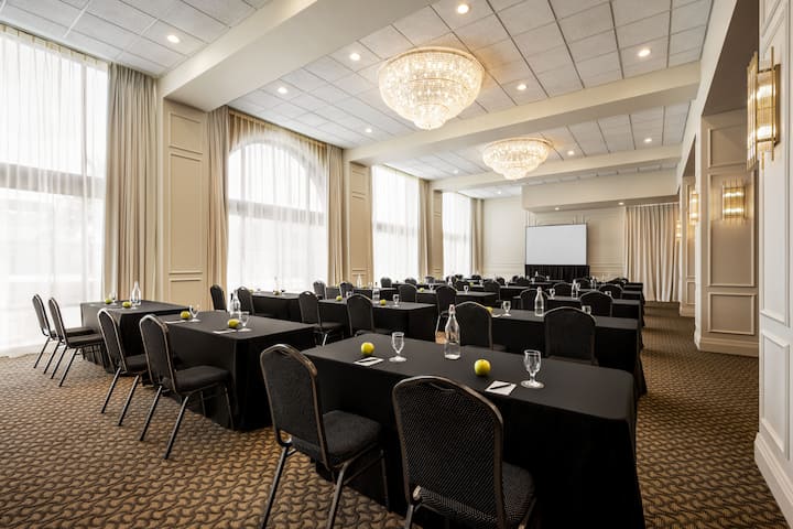 Classroom meeting room at The Mining Exchange in Colorado Springs, Colorado
