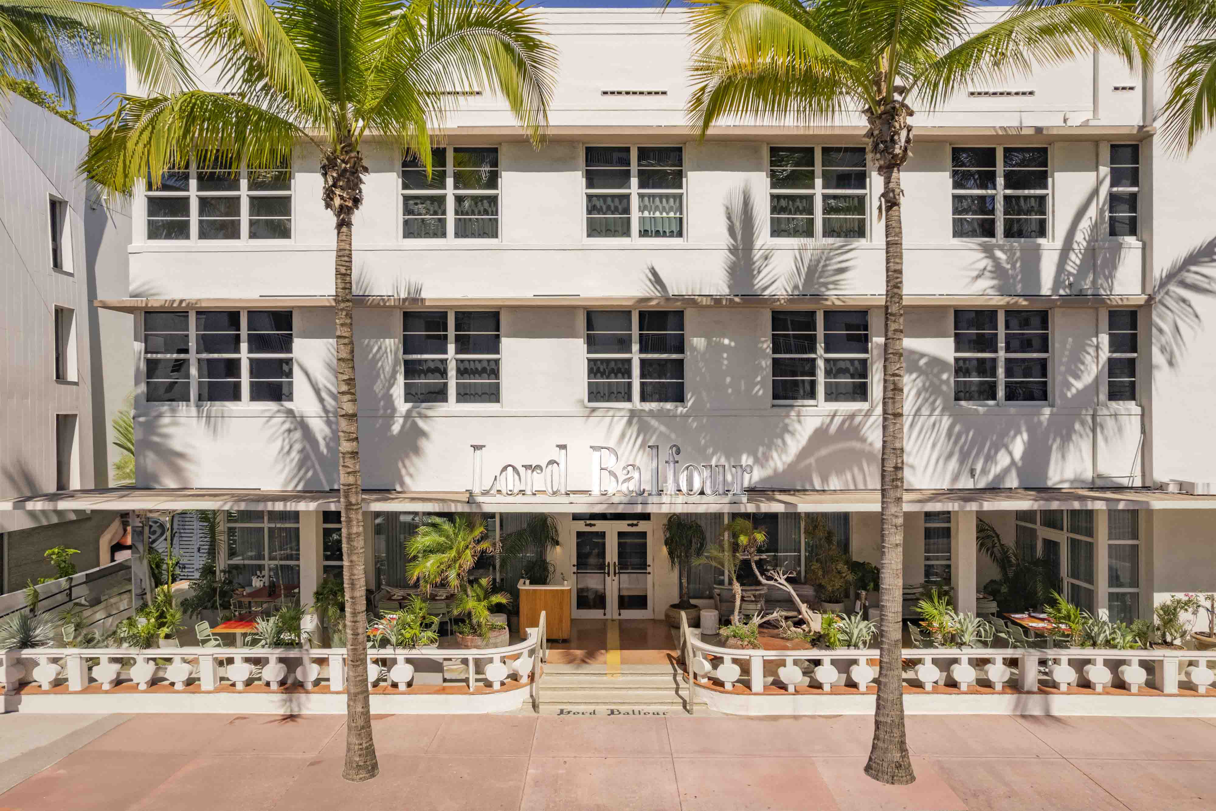 Exterior of Balfour Miami Beach, a Registry Collection Hotel hotel in Miami Beach, Florida