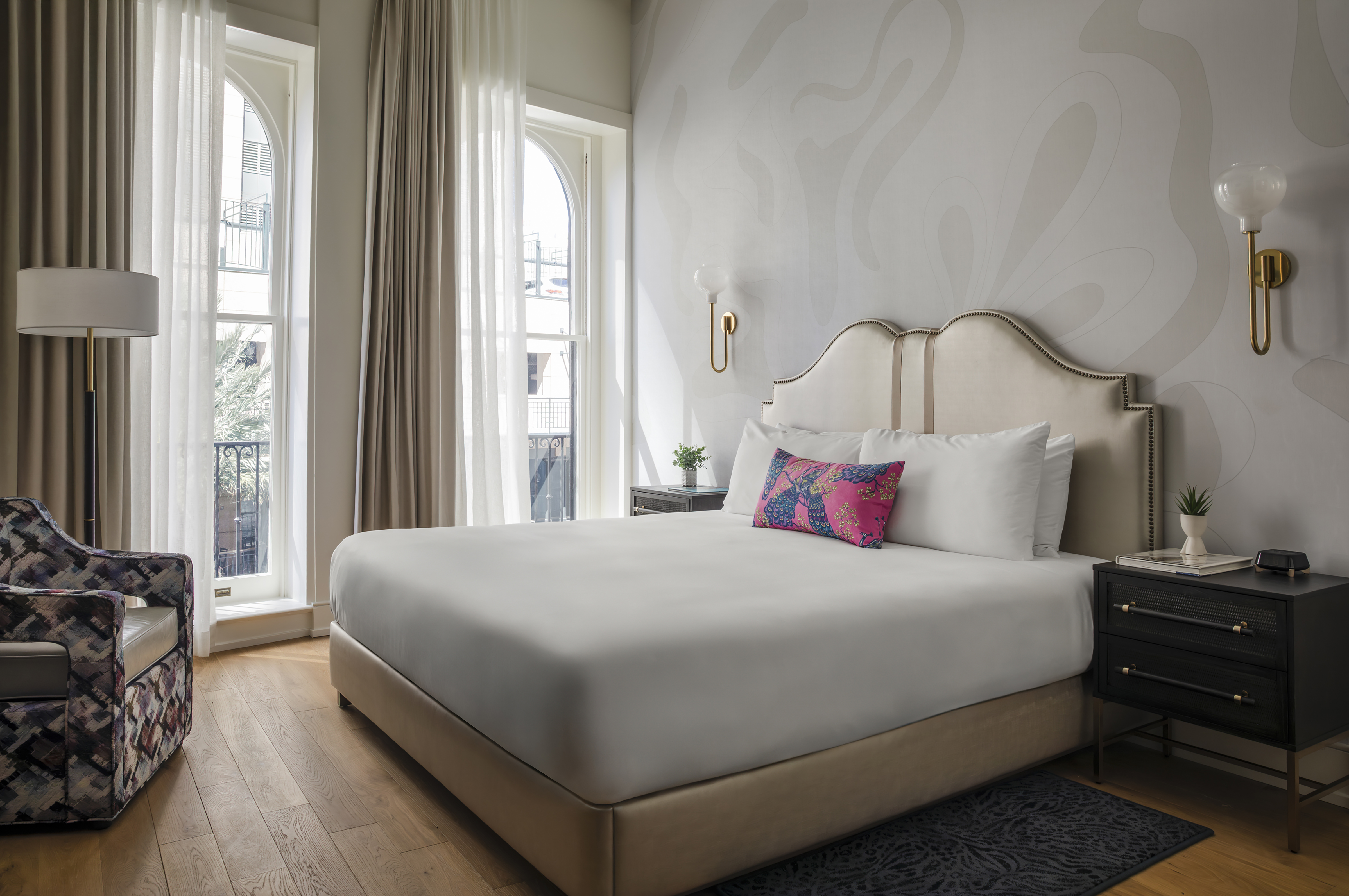 Guest room at the The Monarch Hotel, HQ Collection New Orleans in New Orleans, Louisiana