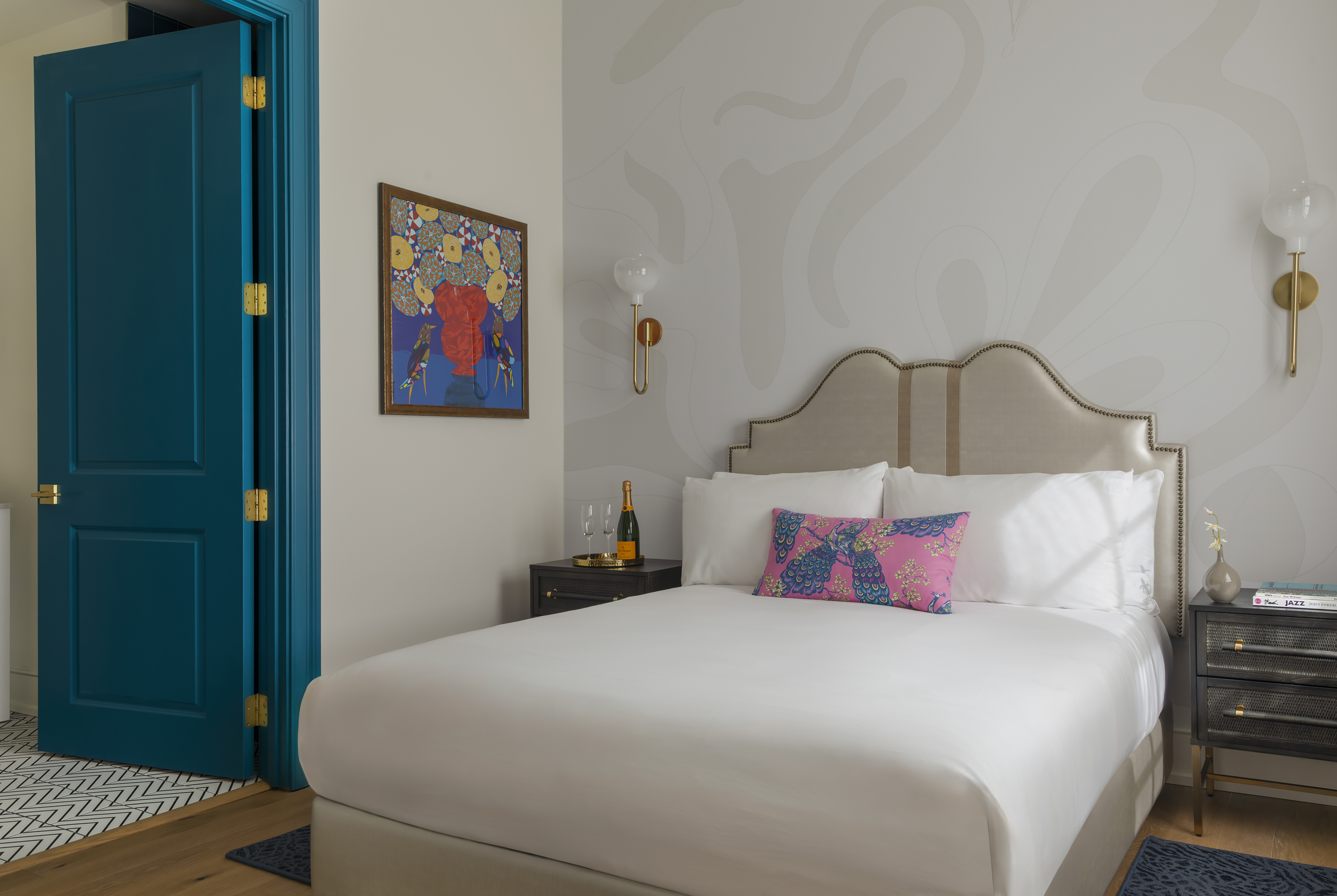 Guest room at the The Monarch Hotel, HQ Collection New Orleans in New Orleans, Louisiana