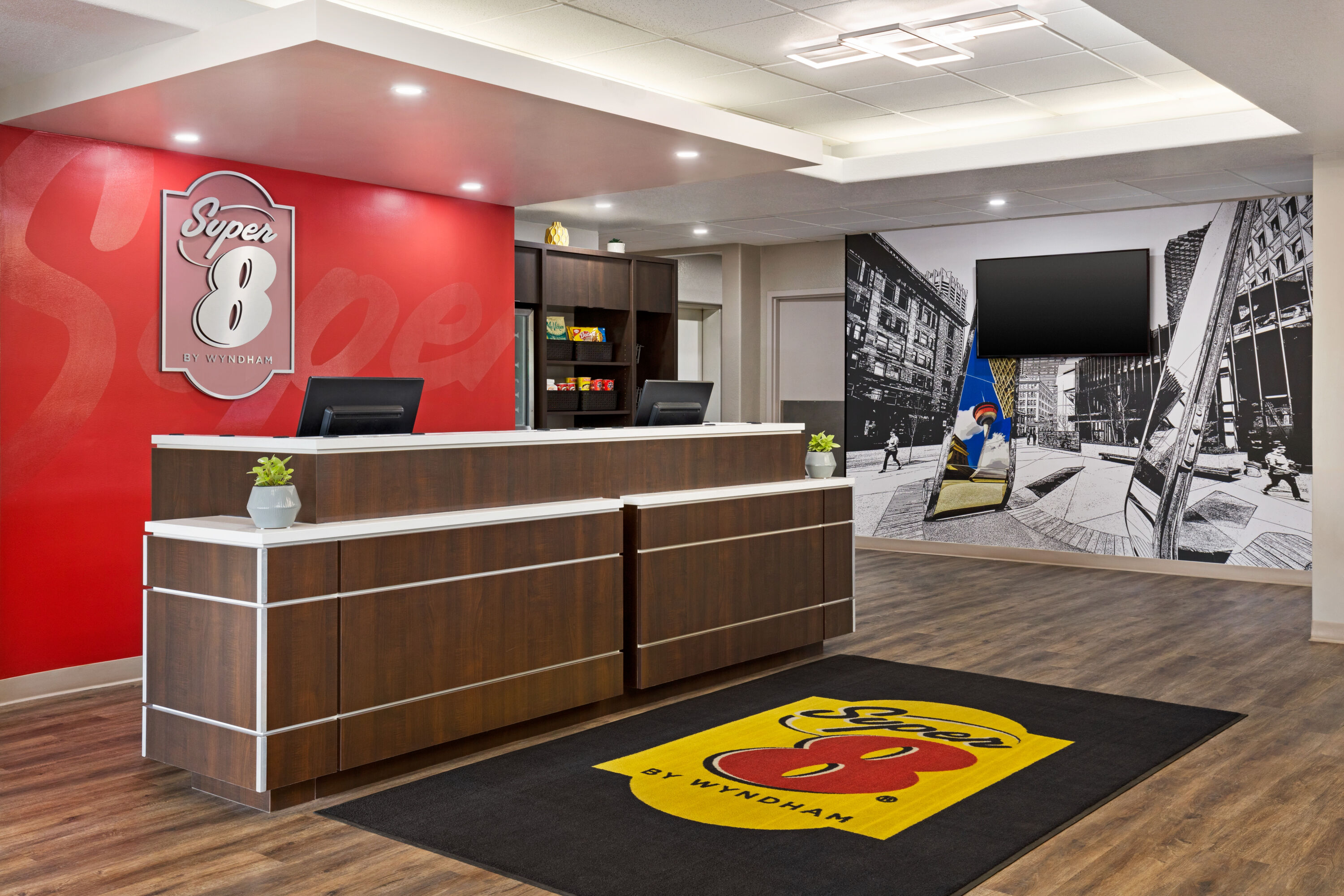 Super 8 by Wyndham Calgary Shawnessy Area reception in Calgary, Alberta