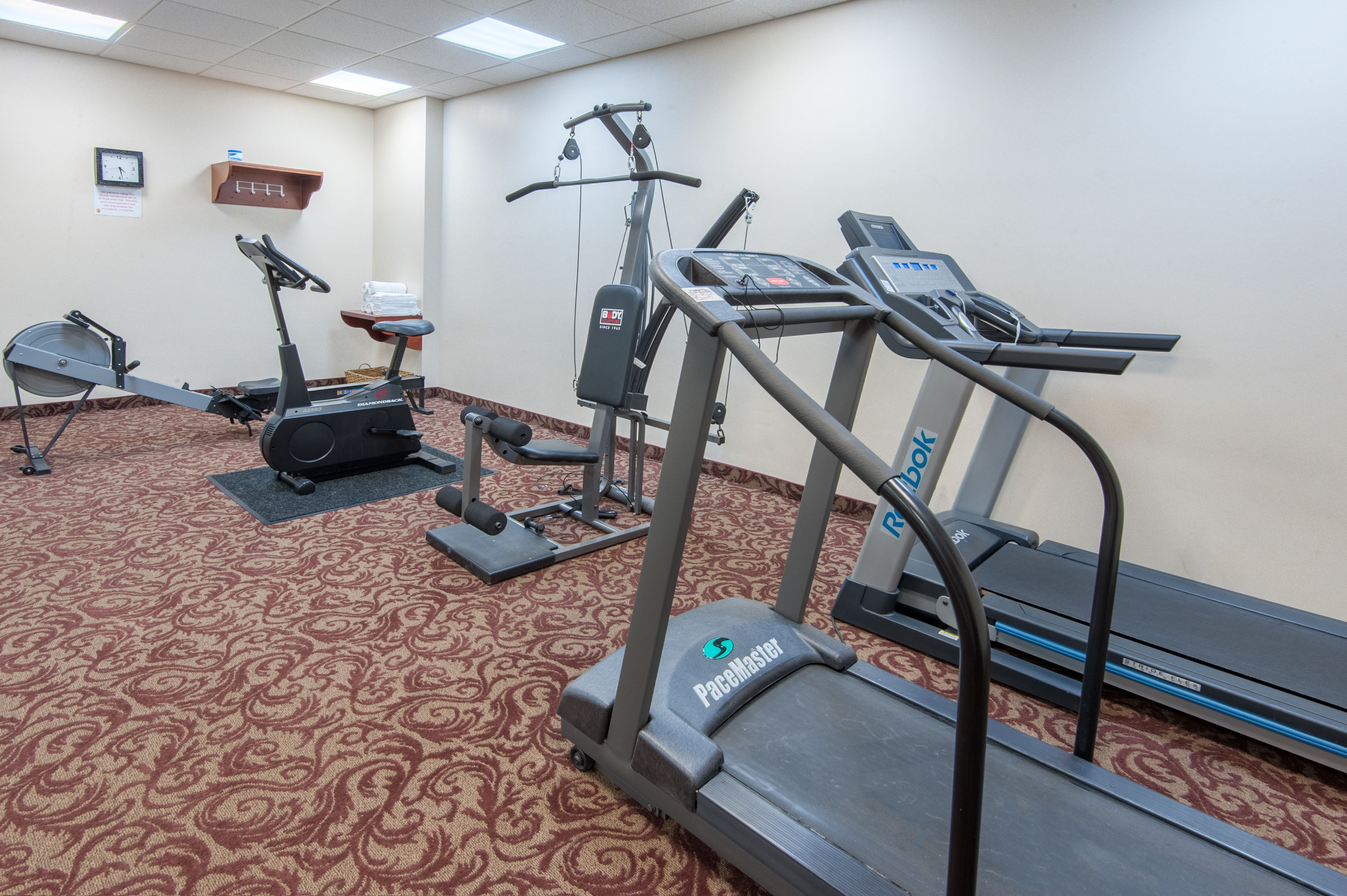 Health club at Super 8 by Wyndham Cochrane in Cochrane, Alberta