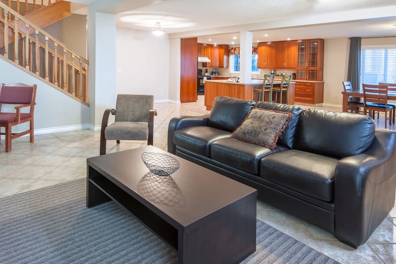 Super 8 Hotel & Suites Cochrane suite in Cochrane, Alberta