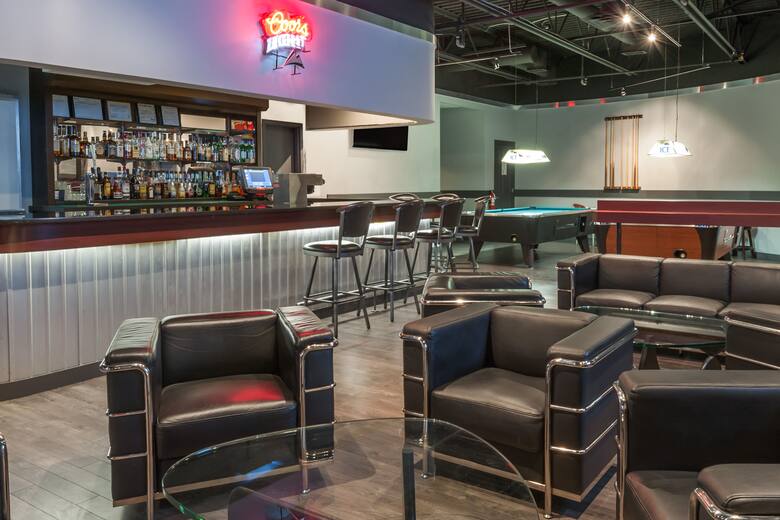 Bar at Super 8 Edmonton/West in Edmonton, Alberta