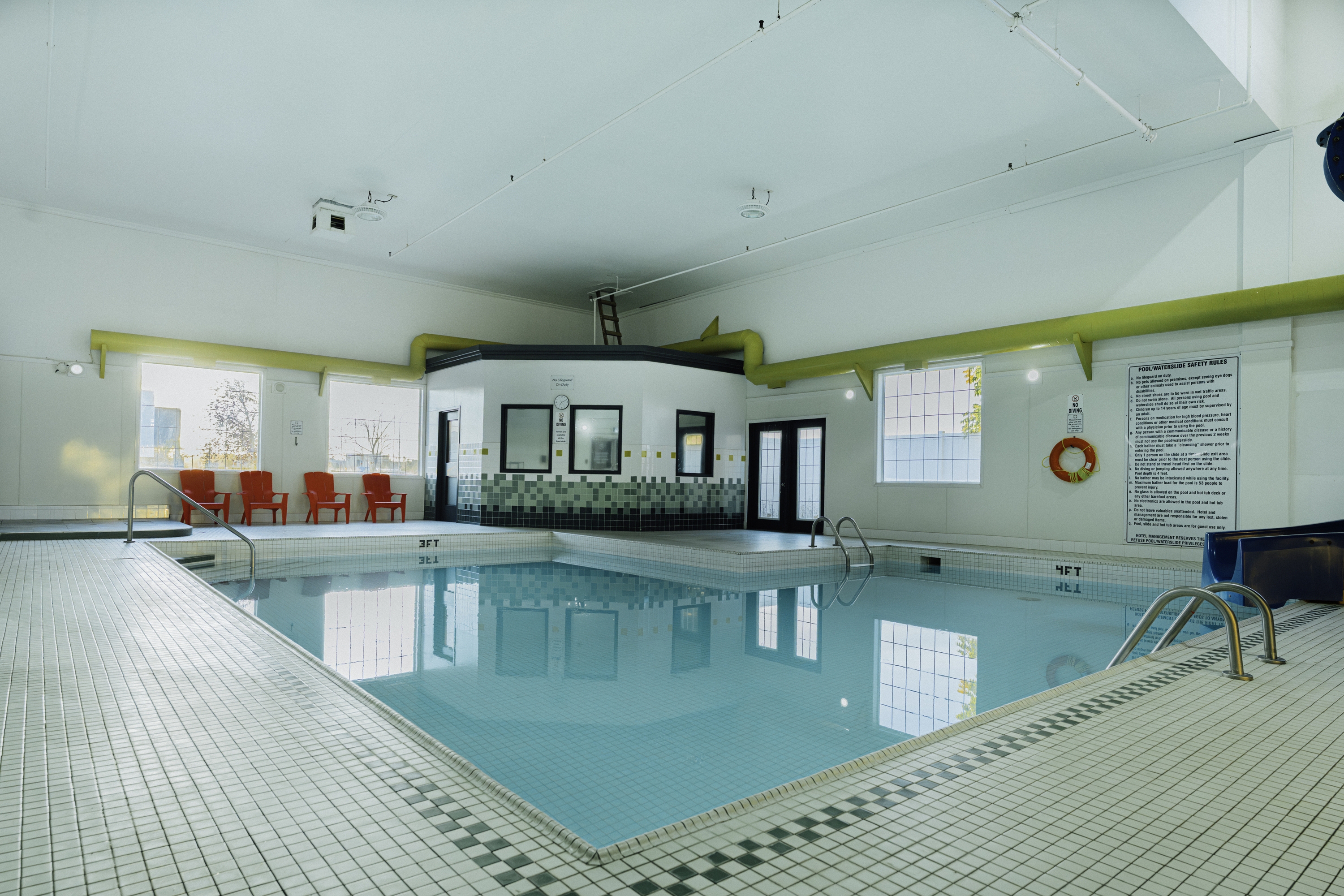 Pool at the Super 8 by Wyndham Grande Prairie in Grande Prairie, Alberta