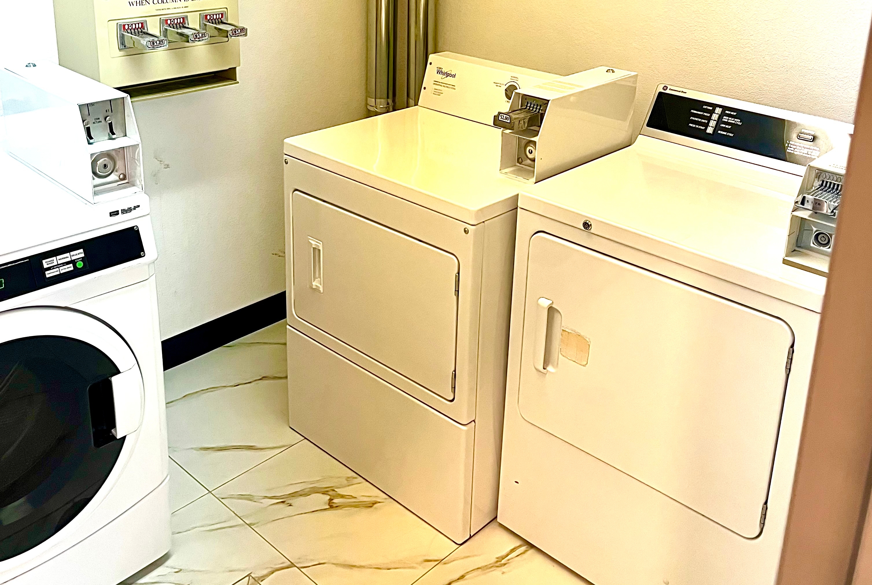 Laundry facilities at Super 8 by Wyndham Hinton in Hinton, Alberta