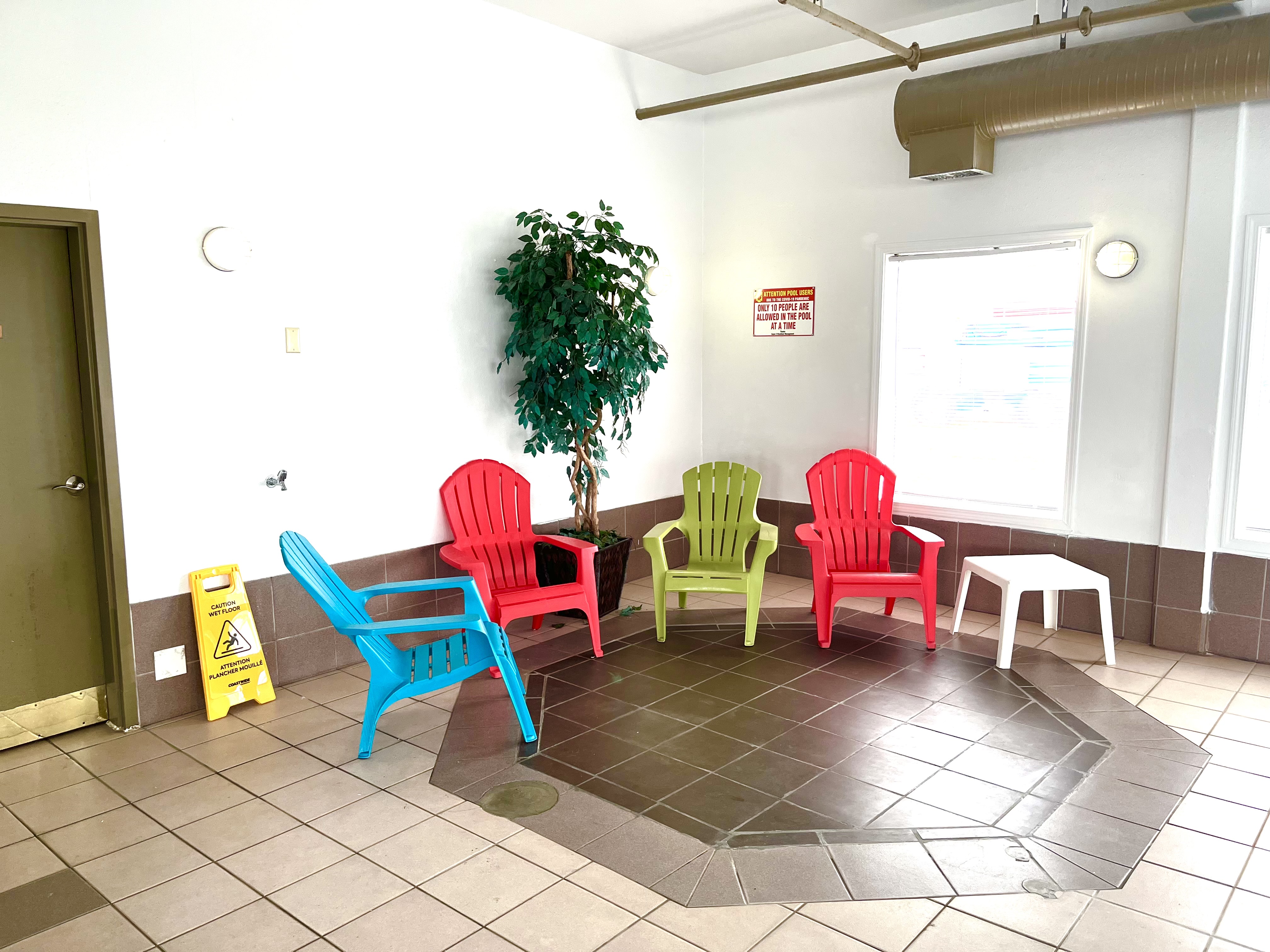 Pool at the Super 8 by Wyndham Hinton in Hinton, Alberta