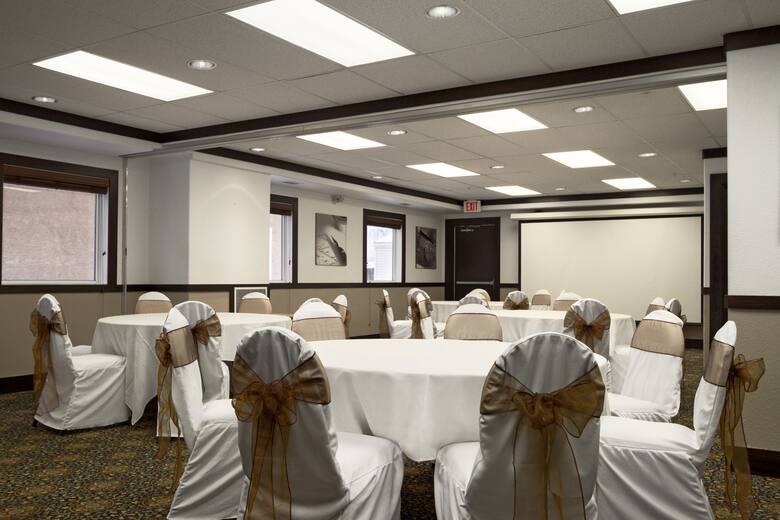 Meeting room at Super 8 Dawson Creek in Dawson Creek, British Columbia