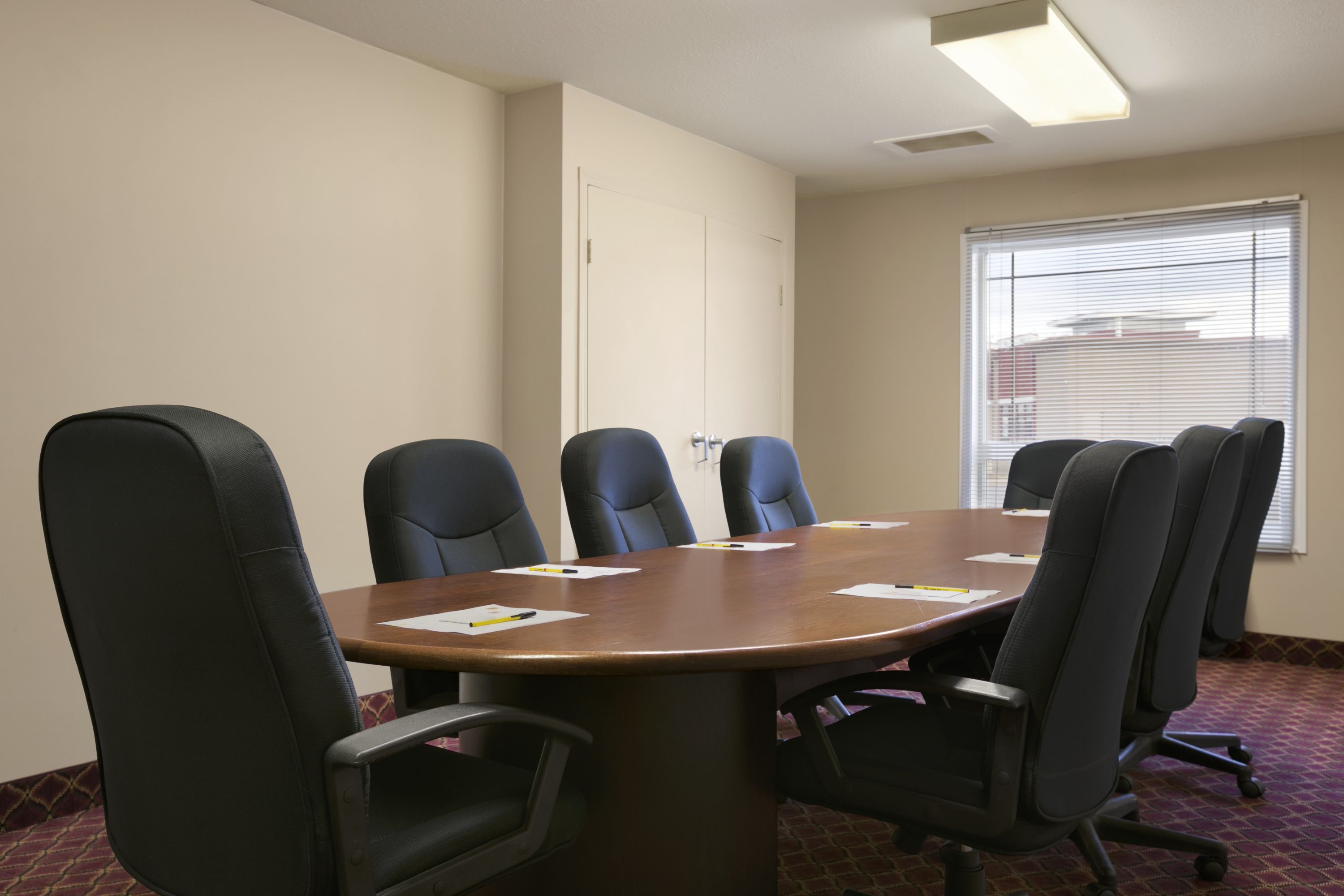 Meeting room at Super 8 by Wyndham Fort Nelson BC in Fort Nelson, British Columbia