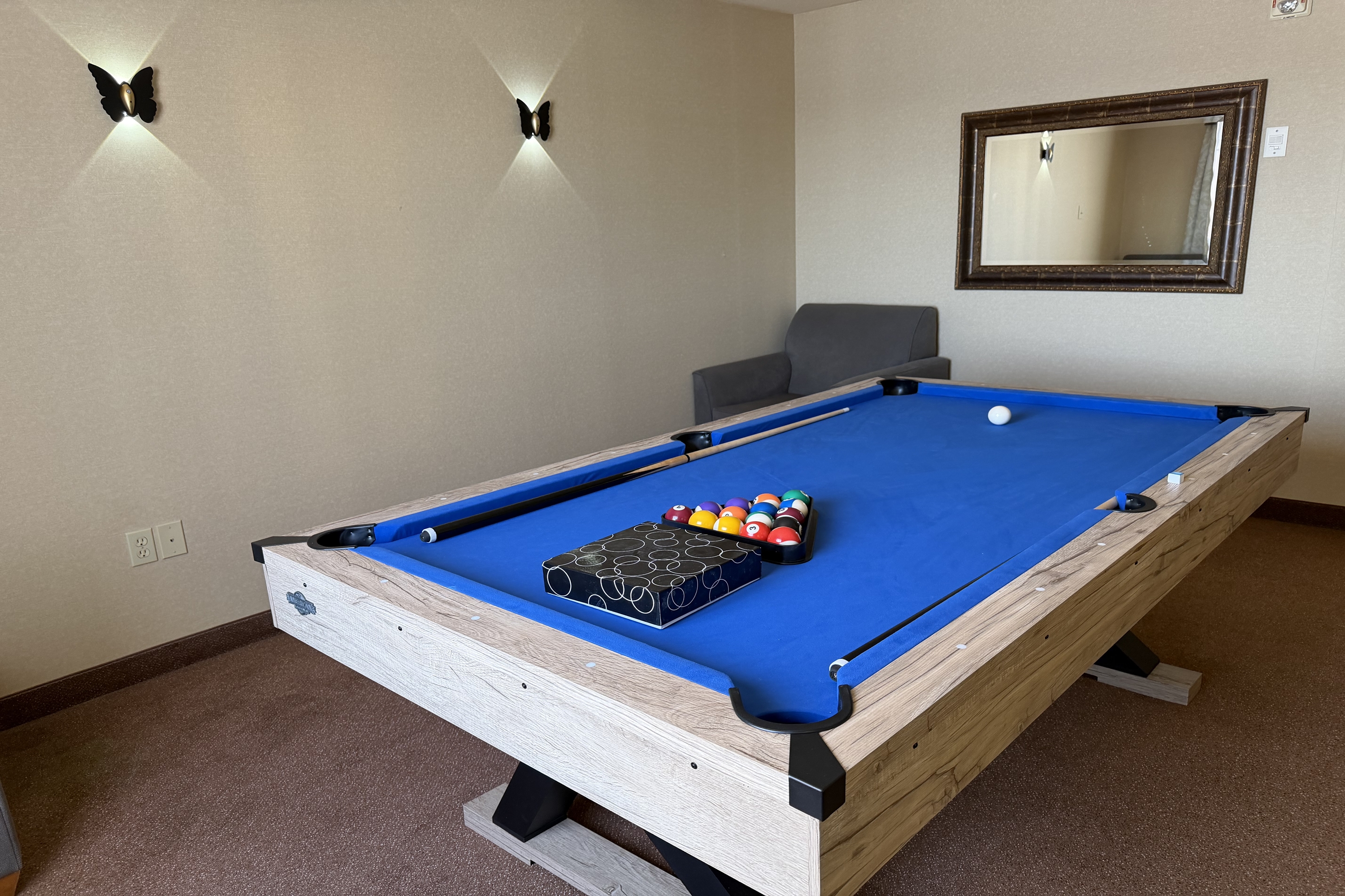 Game room at Super 8 by Wyndham Fort St. John BC in Fort St. John, British Columbia