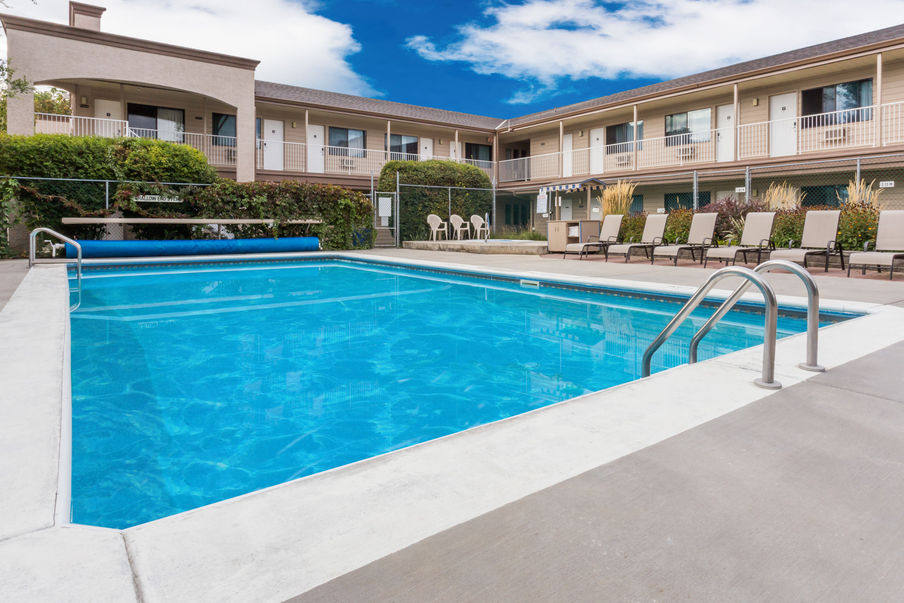 Pool at the Super 8 by Wyndham Kelowna BC in Kelowna, British Columbia