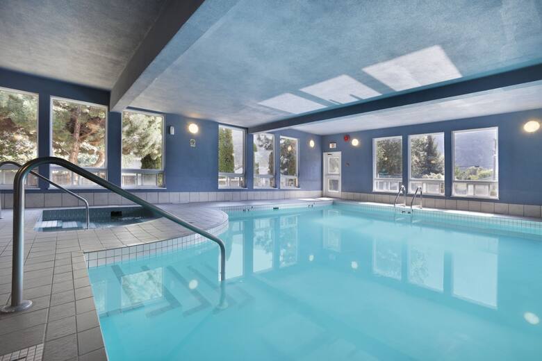 Pool at the Super 8 West Kelowna BC in West Kelowna, British Columbia