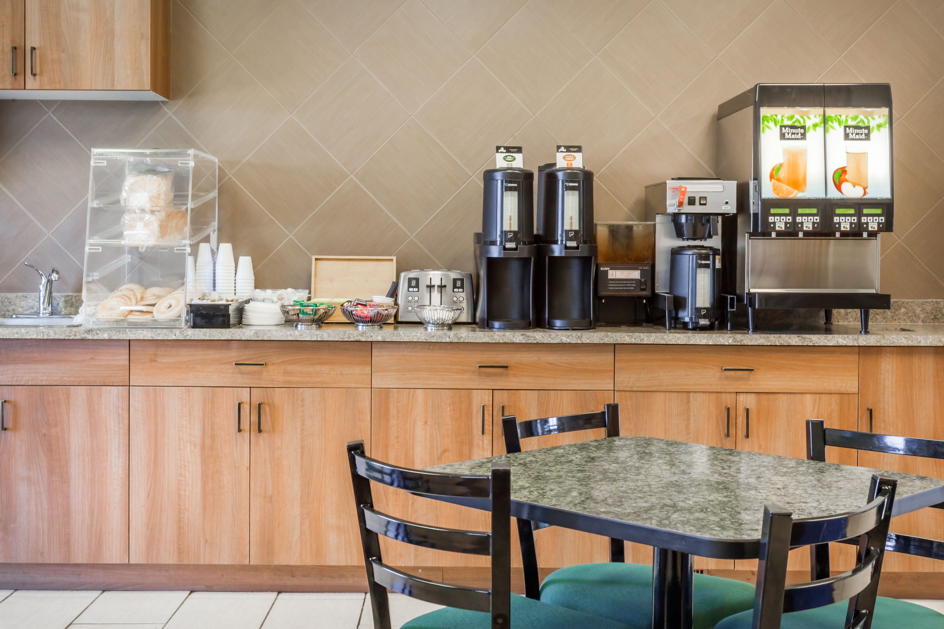 Free breakfast at Super 8 by Wyndham Dauphin in Dauphin, Manitoba