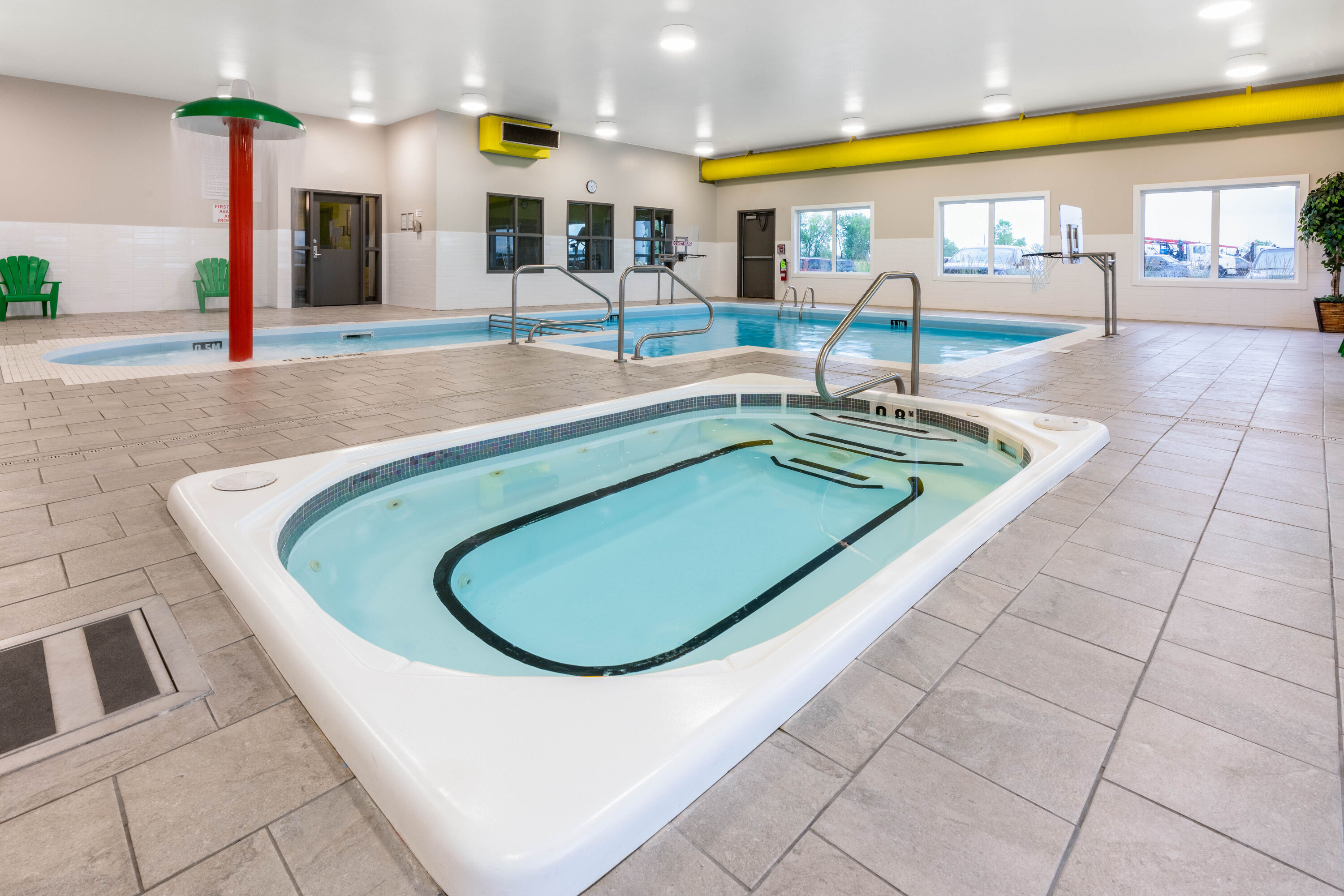 Hot tub at the Super 8 by Wyndham Winnipeg East MB in Winnipeg, Manitoba