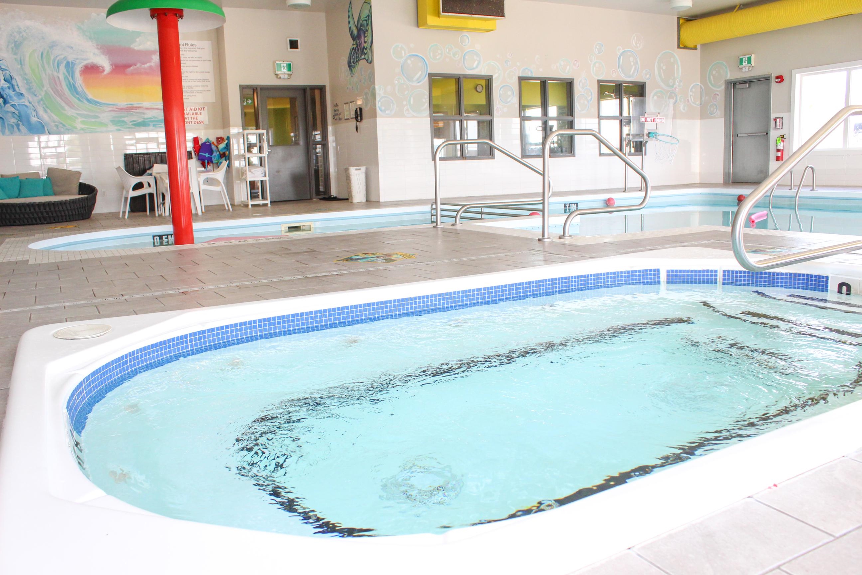 Hot tub at the Super 8 by Wyndham Winnipeg East MB in Winnipeg, Manitoba