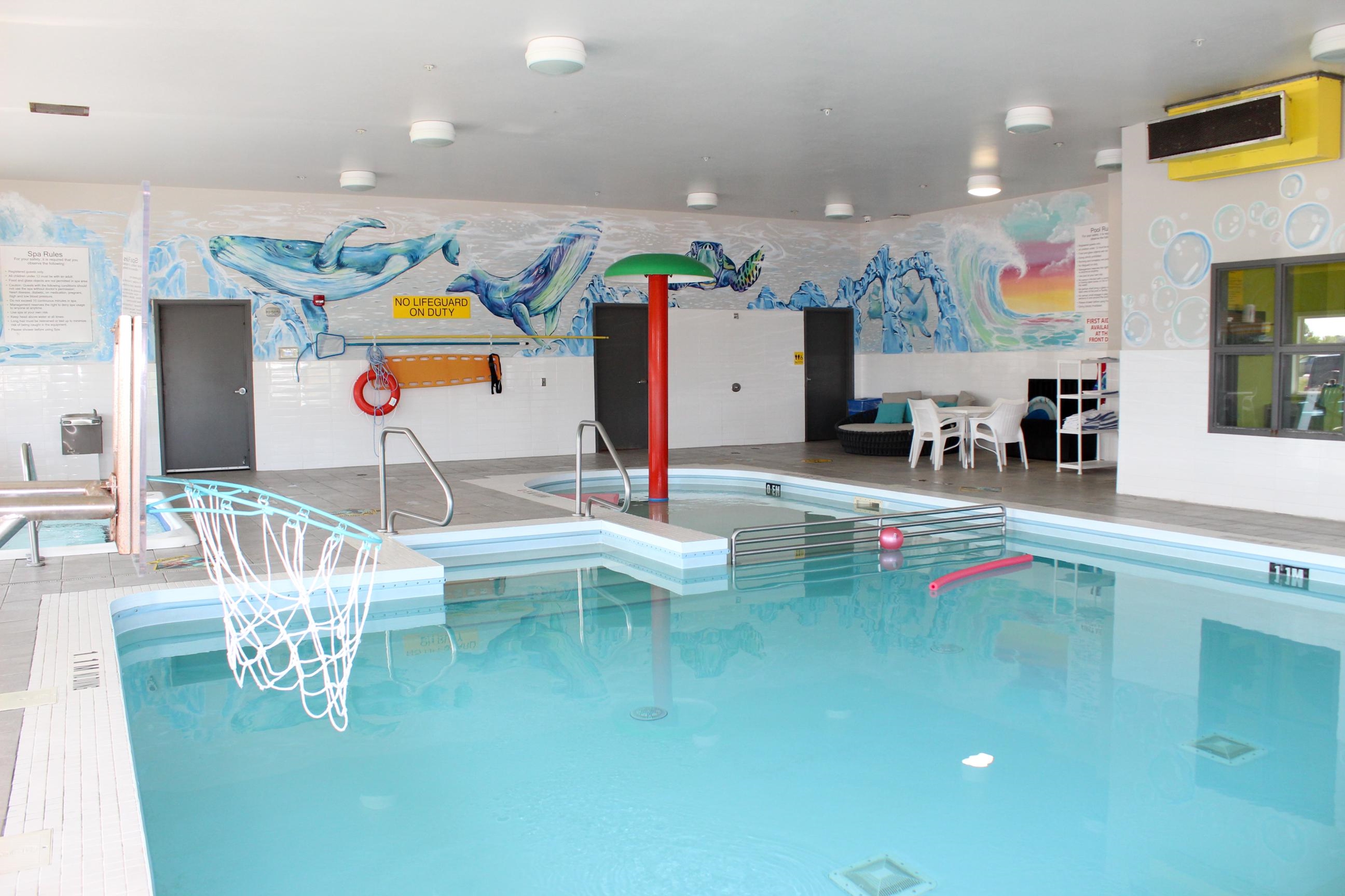 Pool at the Super 8 by Wyndham Winnipeg East MB in Winnipeg, Manitoba