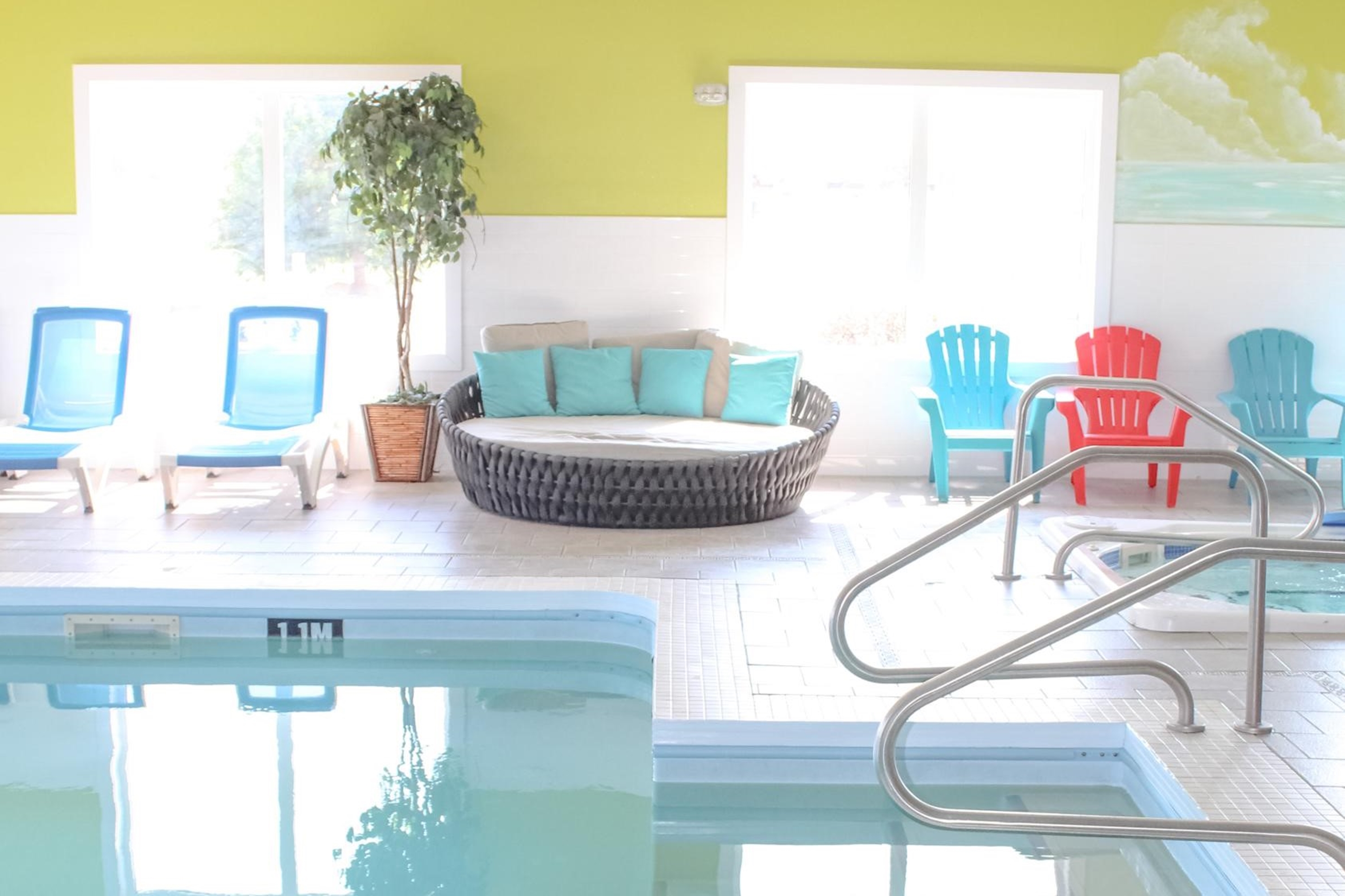 Pool at the Super 8 by Wyndham Winnipeg East MB in Winnipeg, Manitoba