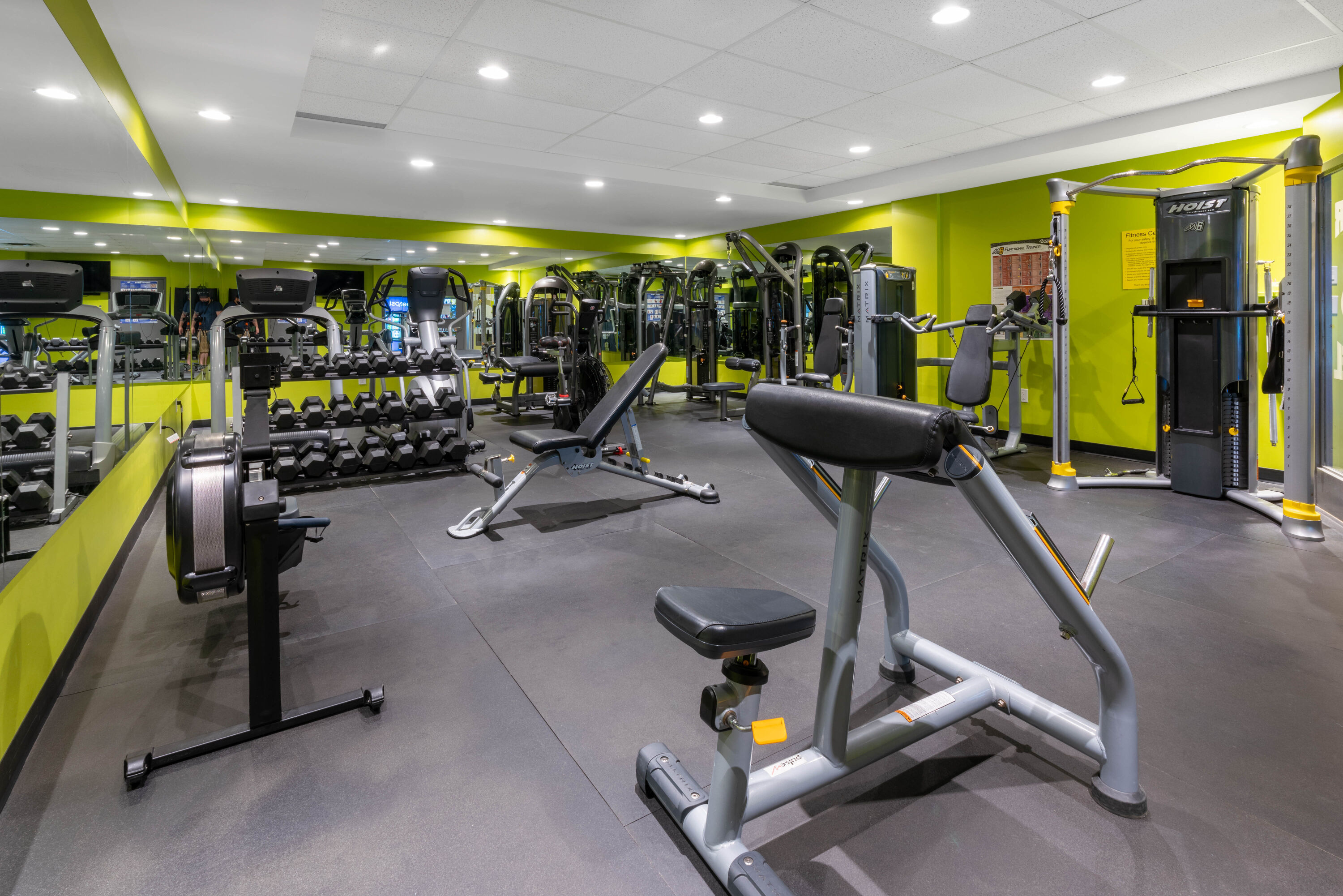 Fitness room at Super 8 by Wyndham Winnipeg West in Winnipeg, Manitoba