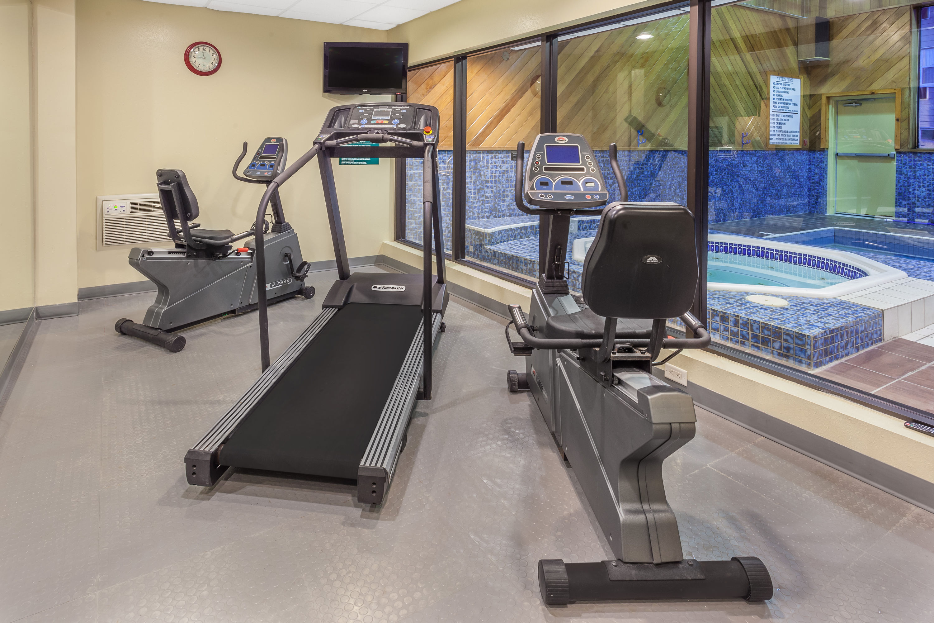 Fitness room at Super 8 by Wyndham Campbellton NB in Campbellton, New Brunswick