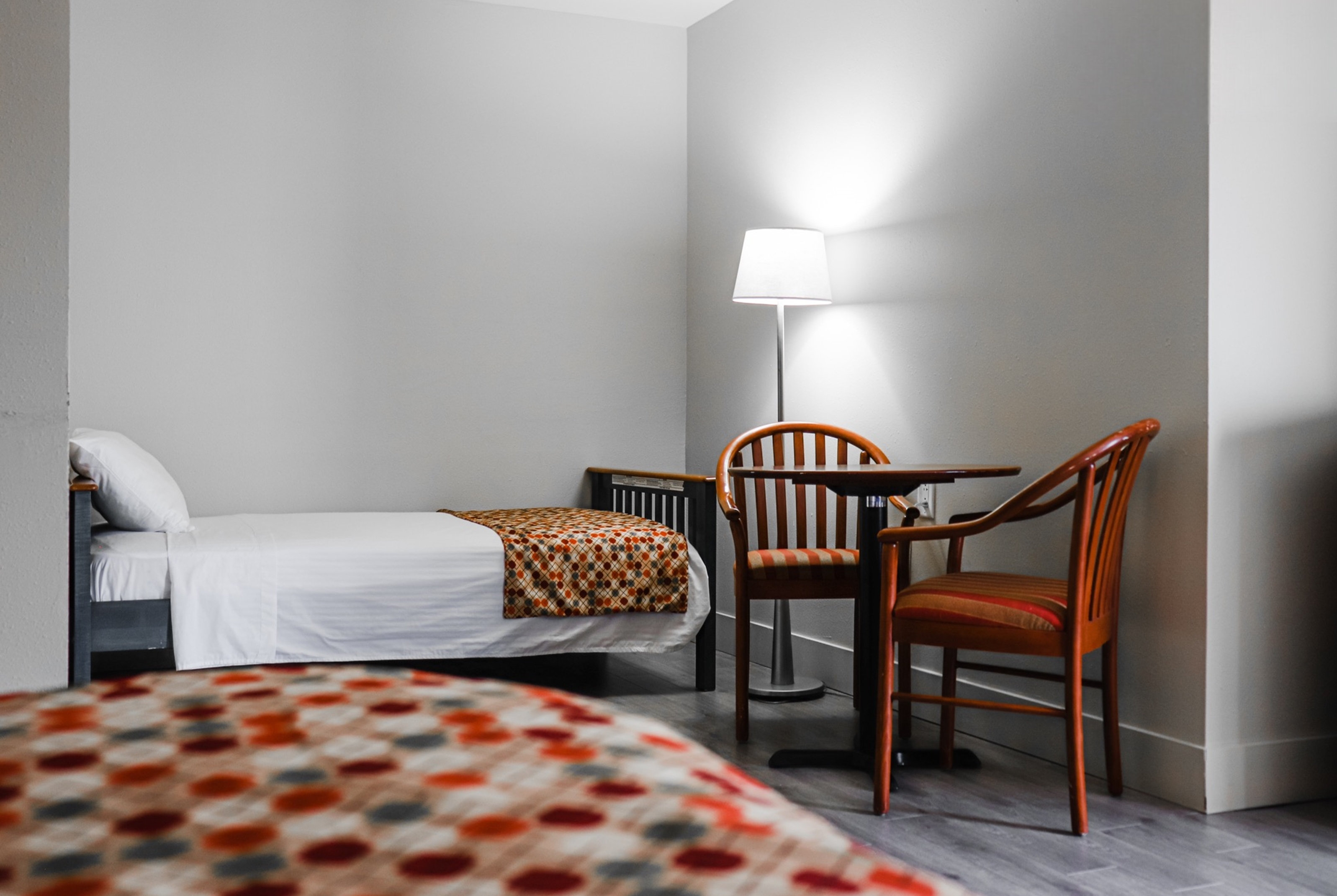 Guest room at the Super 8 by Wyndham Campbellton NB in Campbellton, New Brunswick