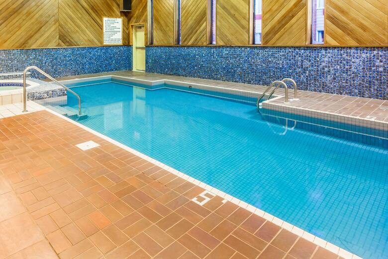 Pool at the Super 8 Campbellton NB in Campbellton, New Brunswick