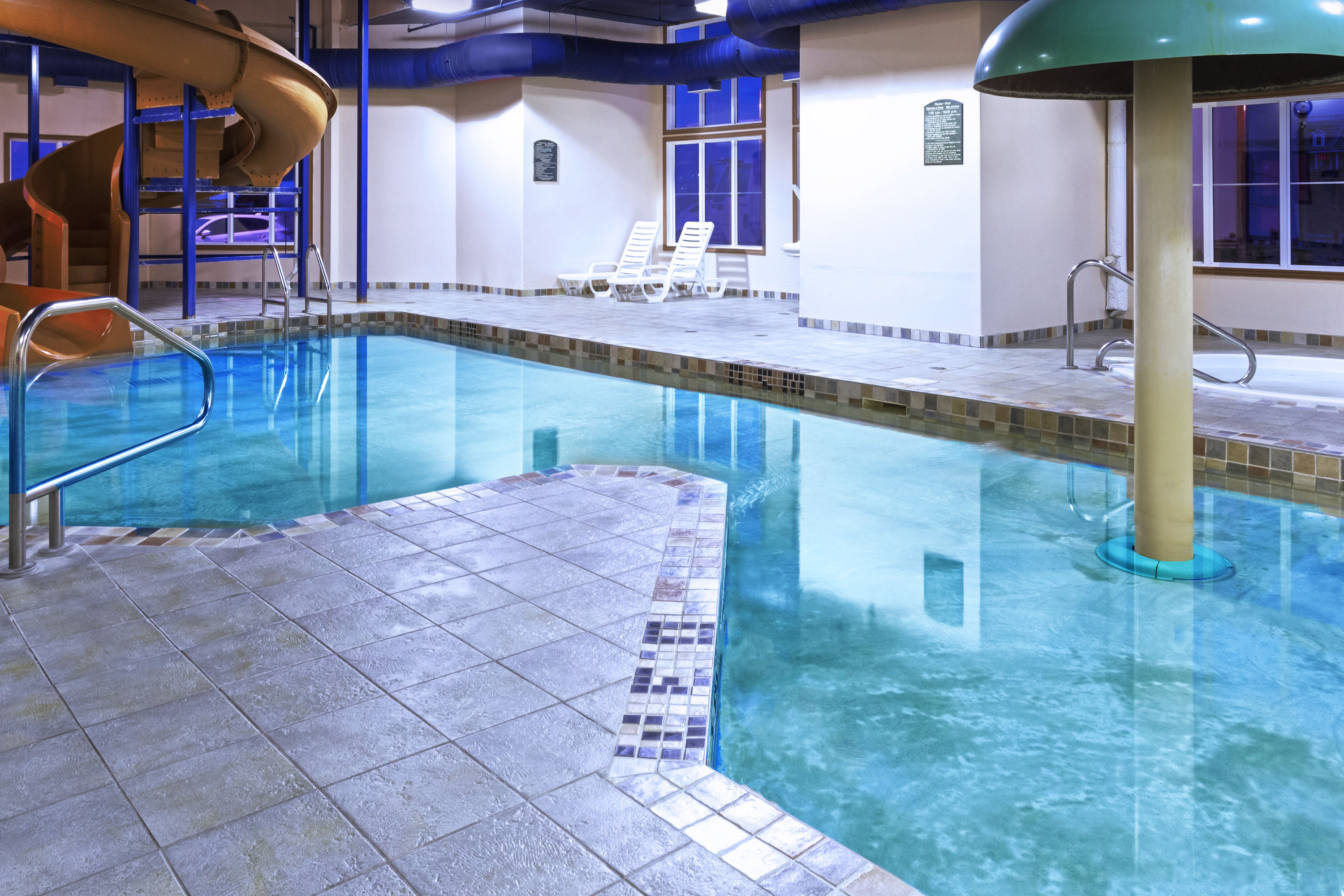 Pool at the Super 8 by Wyndham Caraquet in Caraquet, New Brunswick
