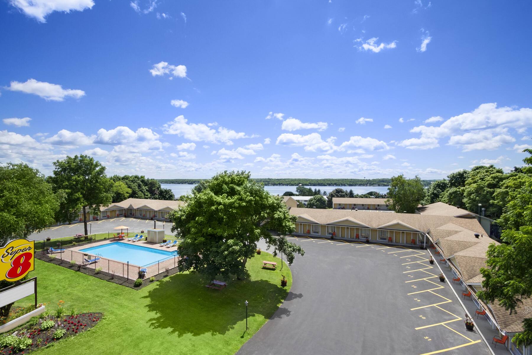 Exterior of Super 8 Brockville hotel in Brockville, Ontario Exterior of Super 8 Brockville hotel in Brockville, Ontario