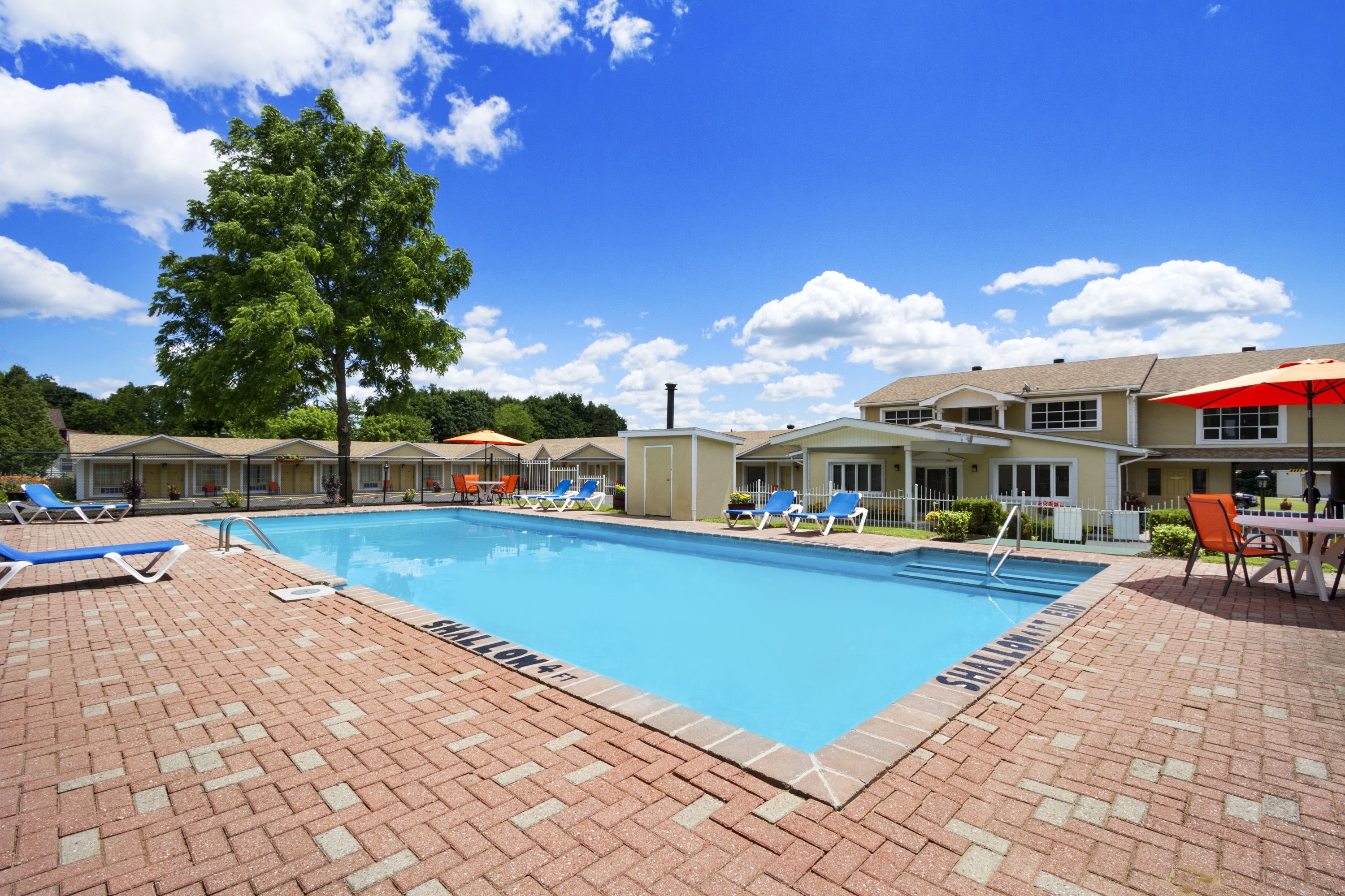 Pool at the Super 8 by Wyndham Brockville in Brockville, Ontario