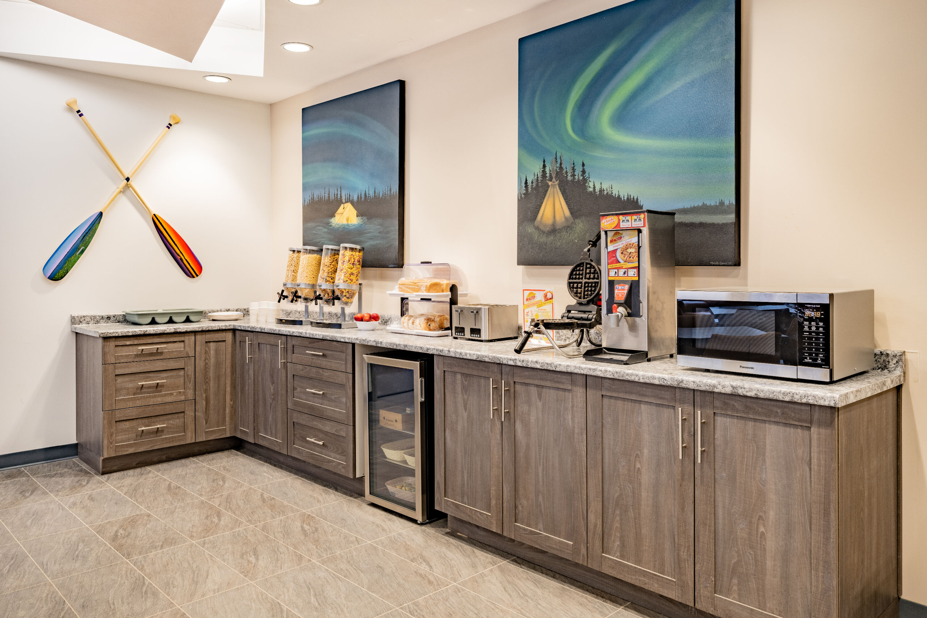 Free breakfast at Super 8 by Wyndham Moosonee in Moosonee, Ontario