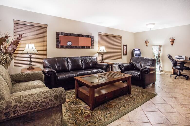 Super 8 Charlottetown PE hotel lobby in Charlottetown, Prince Edward Island