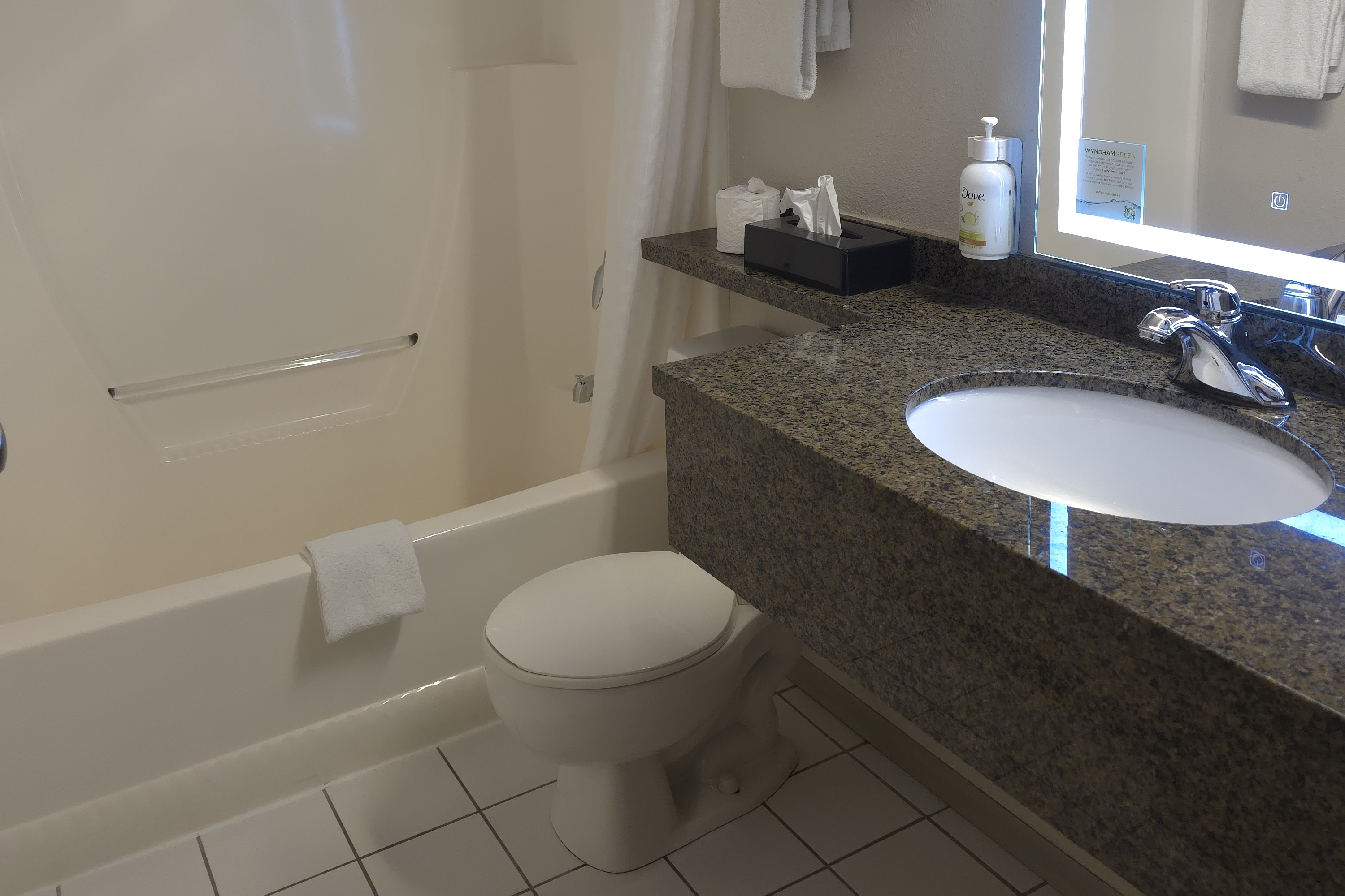 Guest room at the Super 8 by Wyndham Swift Current in Swift Current, Saskatchewan