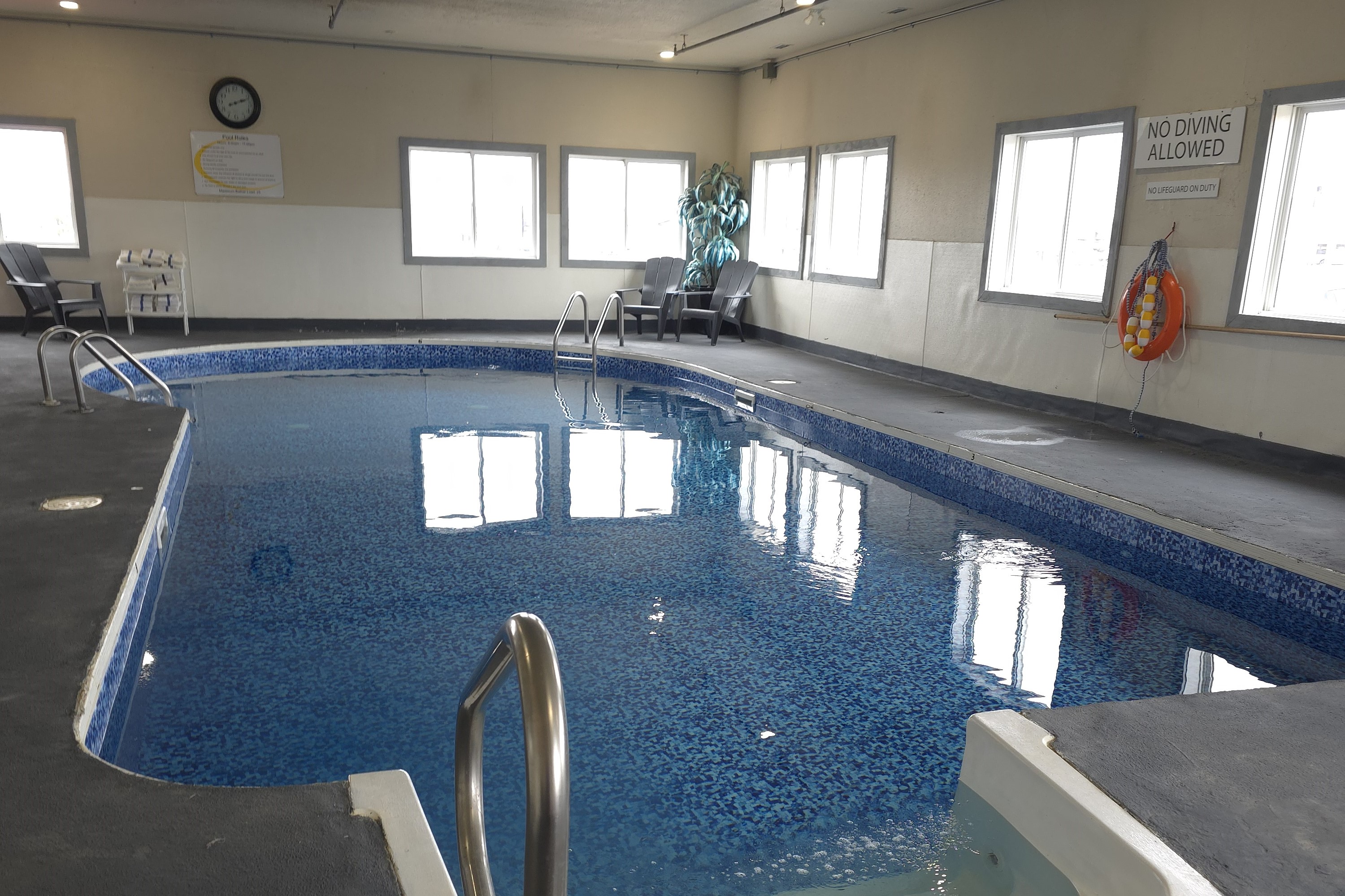 Pool at the Super 8 by Wyndham Swift Current in Swift Current, Saskatchewan