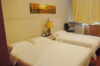 Guest room at the Super 8 Beijing Shijingshan Jiu Jiu Yuan in Beijing, Other than US/Canada