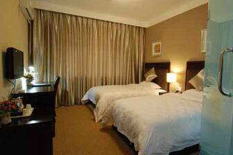 Guest room at the Super 8 Hotel Chengdu Wen Shu Fang Subway Station in Chengdu, Other than US/Canada
