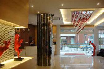 Super 8 Hotel Fuzhou Xue Sheng Jie hotel lobby in Fuzhou, Other than US/Canada