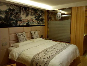 Guest room at the Super 8 by Wyndham Fuzhou FuMaLu Gu Shan in Fuzhou, Other than US/Canada