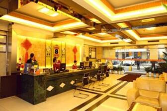 Super 8 Hangzhou Zhetian hotel lobby in Hangzhou, Other than US/Canada