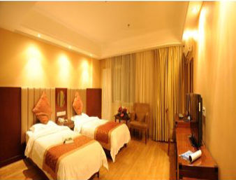 Guest room at the Super 8 by Wyndham Jinan Central Bus Station West Gate in Jinan City, Other than US/Canada