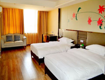 Guest room at the Super 8 by Wyndham Kashi Shache Tuan Jie Lu in Kashi, Other than US/Canada