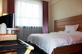 Guest room at the Super 8 Hotel Lanzhou Square in Lanzhou, Other than US/Canada