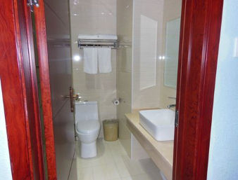 Guest room at the Super 8 by Wyndham Longnan Wudu Pan Xuan Lu Square in Longnan, Other than US/Canada