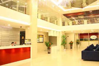 Super 8 Hotel Xiamen Tongan Cheng Nan hotel lobby in Xiamen, Other than US/Canada