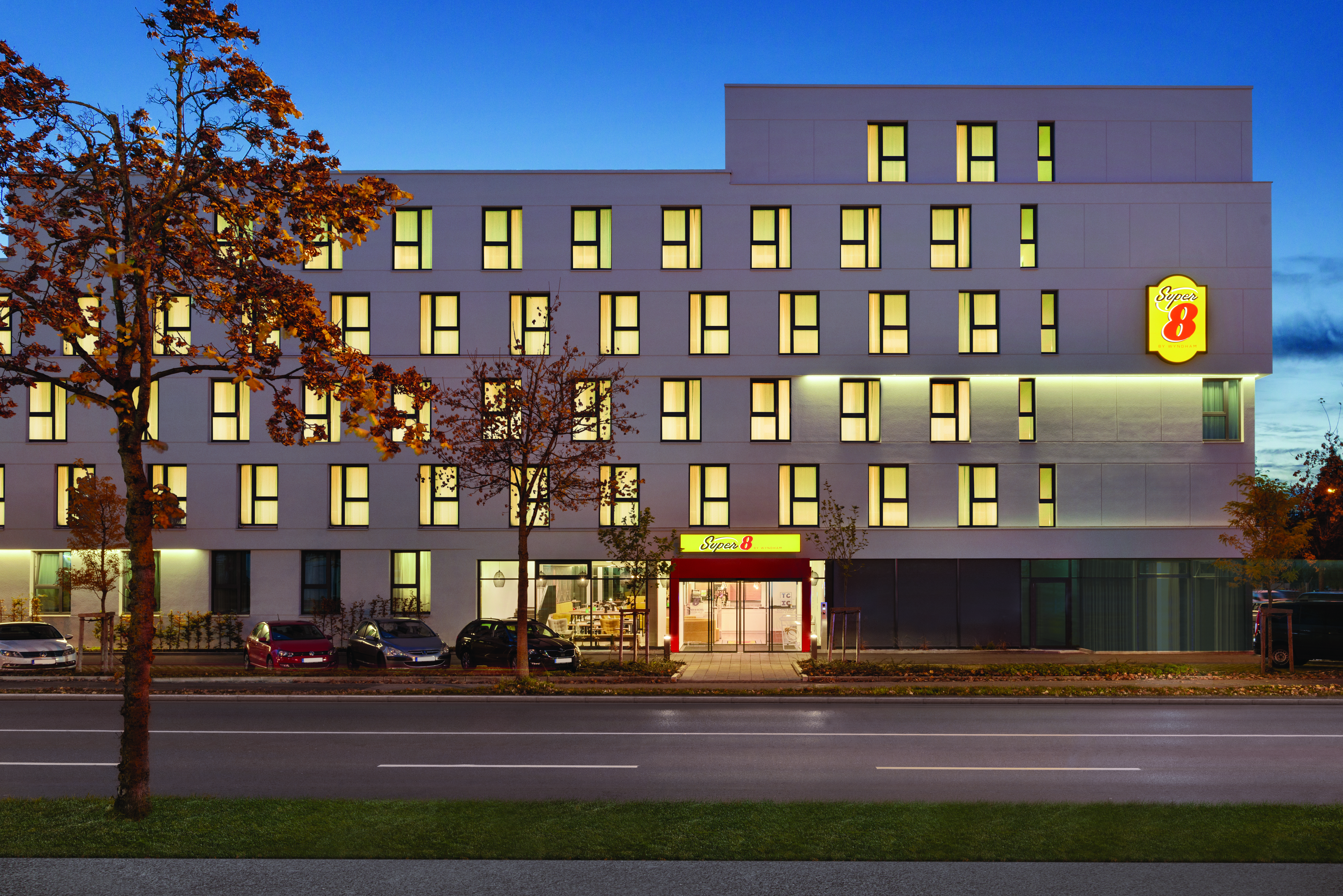 Exterior of Super 8 by Wyndham Augsburg hotel in Augsburg, Other than US/Canada