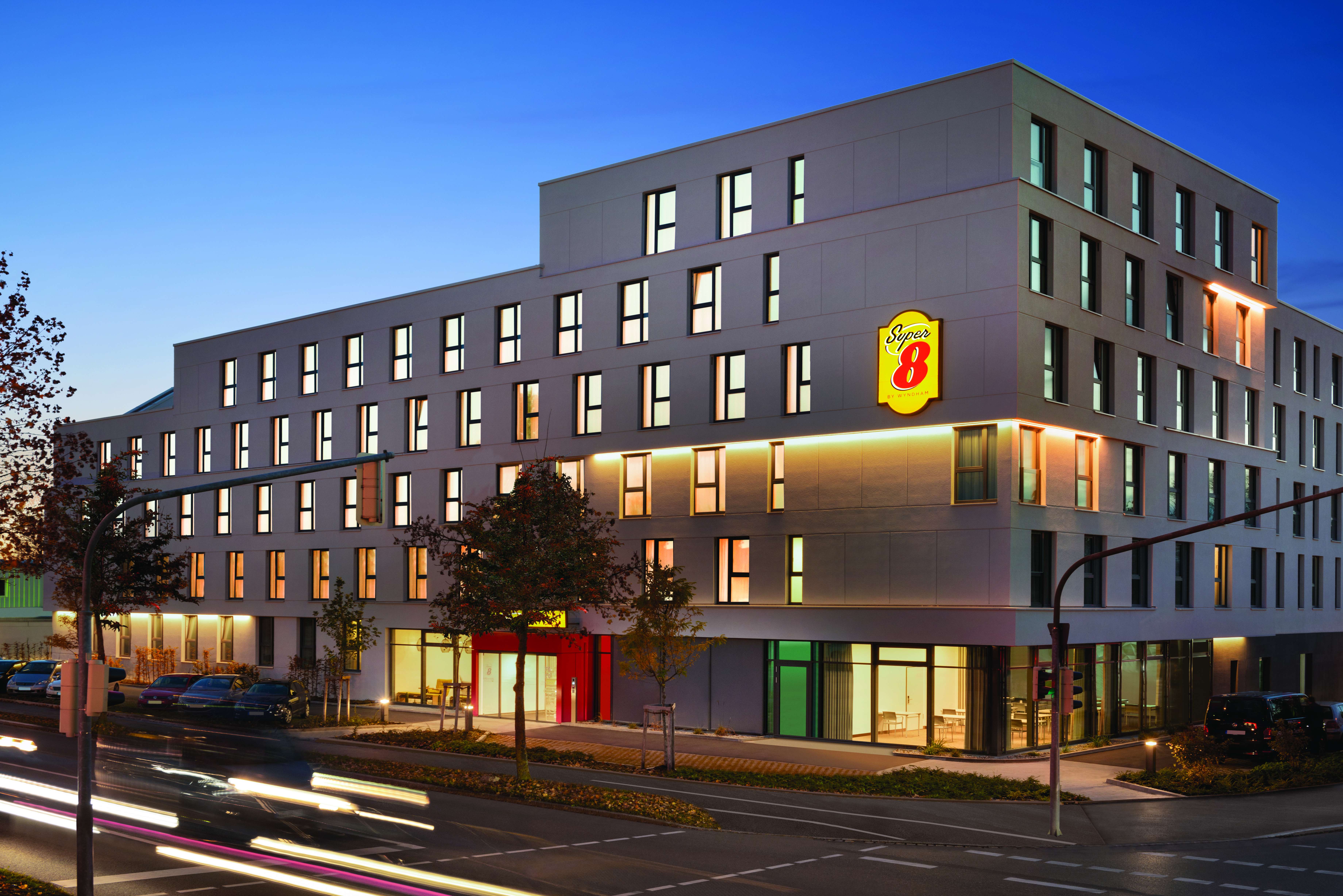 Exterior of Super 8 by Wyndham Augsburg hotel in Augsburg, Other than US/Canada
